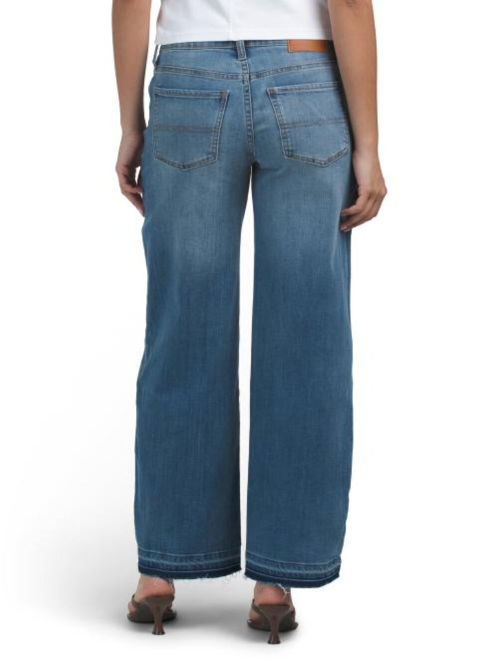 LUCKY BRAND Mid Rise Sweet Wide Leg Jeans - Picture 2 of 4